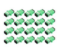 QUARKZMAN Coupleur Optique à Fibre Sc-Sc/Apc, Adaptateur Simplex Monomode, Sc-Sc/Apc, pour Connecteur Réseau Internet, 20 Pièces