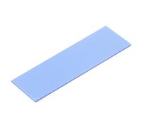QUARKZMAN Coussin Thermique 3.6W/m.K Silicone Isolé Résistant à Chaleur et aux Hautes Températures Coussins affaiblissement 70x22x1.5mm pour Radiateur d'Ordinateur Portable, Bleu