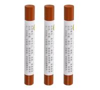 QUARKZMAN Crayons de Réparation Meubles, 3 Pièces Bâton de Cire Bois, Marqueurs de Retouche Meubles les Éraflures, Trous, Tables, Bureaux, Planchers en Bois, Couleur Rouge Foncé
