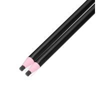 QUARKZMAN Crayons Gras â Pelure 2Pcs Noir Marqueurs de Couleur pour Verre | Crayons, Non Aiguisables pour Métal Plastique Papier, Crayons de Cire pour Colorier Dessiner Marquer