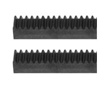 QUARKZMAN Crémaillère En Acier, 2 Pcs 1.5Mod 500mm x 15mm x 15mm Total 3.3 Ft Crémaillère Linéaire Droite Lourde Pour Machines Automotive