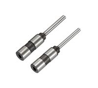 QUARKZMAN Creux Papier Perceuse Pointe 5mmx75mm, 4mmx70mm pour Droit Tige Poinçon Poinçonnage Machine 2pcs
