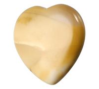 QUARKZMAN Crystals Heart Healing Stones Golden Stone Thumb Natural Love Positive Energy FENG Shui Palm Worry Gemstone 1.2" Pour Balancing Meditation Anxiety Stress Relief Powerful