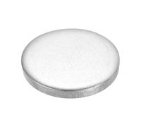 QUARKZMAN Disque en acier inoxydable, 1-9/16" (40 mm) de diamètre x 0,2" (5 mm) d'épaisseur, plaques rondes vierges pour, étiquettes métalliques, feuilles plates pour gravure, lot de 4