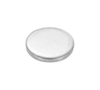 QUARKZMAN Disque En Acier Inoxydable, 9/16"(14mm) Dia x 0.06"(1.5mm) Épaisseur Rond Métal Estampage À Plat Plaque Feuille Pour Gravure Estampage Étiquette Métal Artisanat, Lot De 110