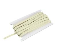 QUARKZMAN Double Fold Bias Binding Tape, 1/4 inch X 15 Yards Cotton Twill Tape Trim Ribbon pour Sewing Wrapping Craft DIY, Beige Yellow