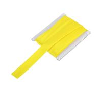 QUARKZMAN Double Fold Bias Tape pour Sewing 3/4 inch x 6 Yards Satin Pre-Fold Continuous Binding Tape pour Seaming Quilting Hemming Binding DIY Crafts, Yellow