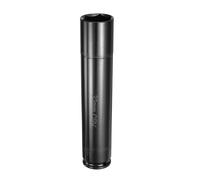 QUARKZMAN Douille À Chocs 6-Points 1/2" Extra-Longue 32mm Métrique 205mm En Acier 45# Traité Thermiquement Pour Boulons Hexagonaux Écrous Axe Réparation Auto Maison Noir