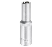 QUARKZMAN Douille E-Torx 1/2" Entraînement E12 Douille Profonde Torx Externe Cr-V Acier 6 Points Douille Spline Femelle pour Réparations Auto Entretien Maison Bricolage