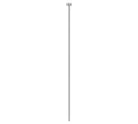 QUARKZMAN Éjecteur Droit 5/64" Dia 150mm (5.9") Long GCR15 Pointe Ronde Poinçons Acier Éjecteur Poinçon Pour Die Fabrication Maintenance Mécanique