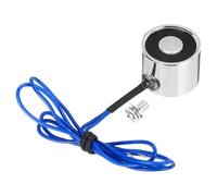 QUARKZMAN Electroaimant Solénoïde DC 12V 2.5W 6.6LB/3Kg Aimant Électrique Rond Aimant De Levage Électrique 20x15mm Pour Automation Equipment