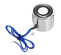 QUARKZMAN Electroaimant Solenoïde DC 12V 4.2W 88LB/40Kg Aimant Électrique Rond Aimant de Levage Électrique 35x30mm pour Automation Equipment