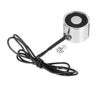 QUARKZMAN Electroaimant Solenoïde DC 24V 2.5W 6.6LB/3Kg Aimant Electrique Rond Aimant De Levage Electrique 20x15mm Pour Automation Equipment