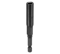 QUARKZMAN Embout De Boulon À Six Pans 5.5mm Pour Embouts De Boulon Noir | Douilles À Six Pans À Changement Rapide, Acier Cr-V, Métrique, Douille 1/4" Tige Hexagonale 3.15" (80mm), Extra Longue
