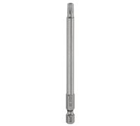 QUARKZMAN Embout De Tournevis Sécurité TT27 À Tête Torx 4.33" (110mm) Long Tige Hexagonale 1/4" Magnétique Anti-Fraude 6 Pointes Embouts Tournevis Perceuse Acier S2 Pointe Outils Industriels