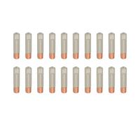 QUARKZMAN Embouts de contact MIG 15AK 20 pièces M6 1mm Cuivre