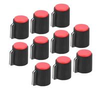 QUARKZMAN ensemble de 10 Pcs. Boutons de potentiomètre noir rouge