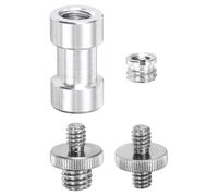 QUARKZMAN Ensemble de Monture à vis pour Appareil Photo. vis Double extrémité 1/4". vis 1/4 à 3/8". vis Femelle pour Appareil Photo. Adaptateur de vis pour trépied. monopod. Flash