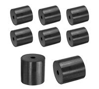 QUARKZMAN Entretoises en Caoutchouc 40mmODx8mmIDx40mmH Rondelles 8pcs | Caoutchouc Anti-Vibration Épaisses Amortisseur Coussins Maison Réparation