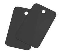 QUARKZMAN Étiquettes d'Expédition en Plastique de Fils Imperméables, pour Étiquettes d'Identification Des Produits, Marquage Des Vannes, Marquage Extérieur, 1.18x1.97 Pouce Noir 100Pcs