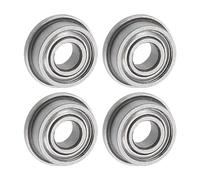 QUARKZMAN F683ZZ Bride Bille Roulement 3x7x3mm Double Blindé Chrome Acier Bride Roulements, 4pcs