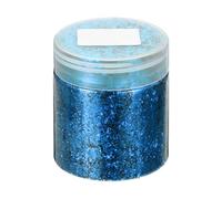 QUARKZMAN Feuilles de Feuille d'Or pour Résine, 3g de Flocons Métalliques, Flocons de Feuille d'Or Imitation Métallique pour Nail Art, Résine Art, Artisanat, Peinture, Bougie, Bleu Foncé