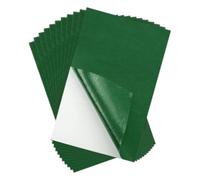QUARKZMAN Feuilles de Feutre Adhésif, Feutre Artisanal Feuilles Adhésives de Feutre 11,8 Pouces x 7,9 Pouces Bleu Gris à Coller pour Projets de Couture et d'Artisanat DIY 10 Pièces