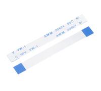 QUARKZMAN FFC FPC Câble Plat Flexible, 10 Broches Pas De 0.5mm Longueur De 50mm (Type A) pour LCD Imprimante 3D Caméra DVD TV Ordinateur Portable Audio Lot De 10
