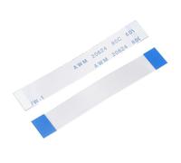 QUARKZMAN FFC FPC Câble Plat Flexible, 14 Broches Pas de 0.5mm Longueur de 50mm (Type A) pour LCD Imprimante 3D Caméra DVD TV Ordinateur Portable Audio Lot de 10