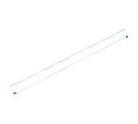 QUARKZMAN FFC FPC Câble Plat Flexible, 16 Broches Pas de 0.5mm Longueur de 500mm (Type A) pour LCD Imprimante 3D Caméra DVD TV Ordinateur Portable Audio Pack de 10