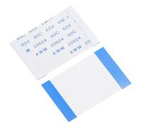 QUARKZMAN FFC FPC Câble Plat Flexible, 40 Broches Pas de 0.5mm Longueur de 30mm (Type A) pour LCD 3D Printer Camera DVD TV Laptop Audio Lot de 10