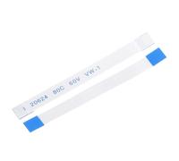 QUARKZMAN FFC FPC Câble Plat Flexible, 8 Broches Pas de 0.5mm Longueur de 50mm (Type A) pour LCD Imprimante 3D Caméra DVD TV Ordinateur Portable Audio Lot de 10