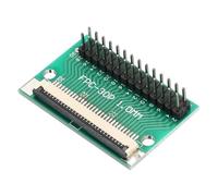 QUARKZMAN FFC FPC Connecteur Carte 28 Broches 1mm Socket Vers 2.54mm Double Rangée Aiguilles Droites Adaptateur Basculant, Carte Convertisseur PCB Pour LCD TV Appareil Photo Numérique
