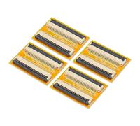 QUARKZMAN FFC FPC Extension Carte pcB Extension ZIP HDD Connecteur 20 Broche 1mm Pas Simple Côté pour LCD 3D Imprimante Caméra DVD TV Ordinateur Portable Paquet de 4
