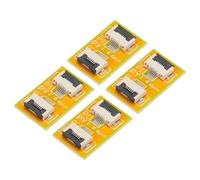 QUARKZMAN FFC FPC Extension Carte pcB Extension ZIP HDD Connecteur 6 Broche 0,5 mm Pas Simple Côté pour LCD 3D Imprimante Caméra DVD TV Ordinateur Portable Paquet de 4