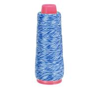 QUARKZMAN Fil De Servage pour Arc Classique Archerie 120 Yard / 110 m Nylon pour Arc Classique Arc À Poulies Fixation Point De Mire Point D'Encoche (Bleu/Blanc)