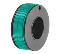 QUARKZMAN Fil Électrique en PVC 24AWG, 15m Fil de Cuivre Étamé Toronné à Noyau Solide, Connexions Flexibles PVC Isolation pour le Bricolage, les Modèles, les Lampes, les Appareils, Vert