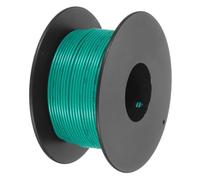 QUARKZMAN Fil Électrique en PVC 28AWG, 30m Fil de Cuivre Étamé Toronné à Noyau Solide, Connexions Flexibles PVC Isolation pour le Bricolage, les Modèles, les Lampes, les Appareils, Vert