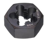 QUARKZMAN Filière Hexagonale Métrique M11 x 1.5 Pas À Droite En Acier Rapide HSS Outil De Réparation Pour Filetage Et Taraudage Fixe