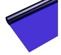 QUARKZMAN Filtre De Couleur en Gel Papier Film PVC 40x50cm Bleu Foncé pour Photo Studio Red Head Light