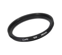 QUARKZMAN Filtre de Protection d'Objectif UV pour Caméra 39mm HD Hydrophobe | 1 Pièce, Résistant aux Rayures pour Objectif de Photographie, Filtre de Protection
