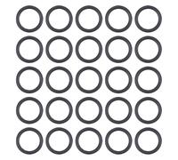 QUARKZMAN FKM O-Ring 0.59" OD 0.43" ID 5/64" Width Joint D'Étanchéité En Caoutchouc Fluoré 75A Joint Torique Pour Engines Industrial Plumbing, Pack 25