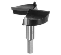 QUARKZMAN Foret Forstner De 73mm (2-7/8") En Carbure De Tungstène Pour Le Perçage De Trous De Charnière En Bois, Pour Le Travail Du Bois, Noir