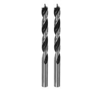 QUARKZMAN Forets à Pointe de Centrage de 8,5 mm Dia 3,1" de Profondeur 2Pcs | en Spirale pour Menuisier, Travail du Bois, Plastique et Caoutchouc avec Tige Droite pour Perçage Métrique