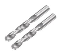 QUARKZMAN Forets en Carbure de Tungstène C2/K20, 5,5 mm, Tige Droite, Outil de Perçage pour Acier Inoxydable, Aluminium, Fer, Plastique, 2 Pièces