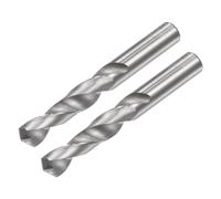 QUARKZMAN Forets en Carbure de Tungstène C2/K20, 5,8 mm, Tige Droite, Outil de Perçage pour Acier Inoxydable, Aluminium, Fer, Métal, Plastique - Lot de 2