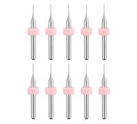 QUARKZMAN Forets PCB 0.45mm Carbure De Tungstène Outil Rotatif Bijouterie CNC Gravure Circuit Imprimé Micro Forets Queue 1/8 Pouce 10 Pcs