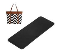 QUARKZMAN Forme De Base en Feutre, 10.83x4.33 Insert pour Fond De Sac Coussin Formateur De Base Doublure en Feutre De Fibre Chimique pour Sac À Main Tote Bag Sac À Dos, Noir