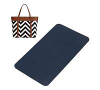 QUARKZMAN Forme De Base en Feutre, 8.66x5.12 Insert De Fond De Sac Coussinet De Forme en Feutre Synthétique Doublure De Sac pour Handbag Tote Bag Backpack, Bleu Foncé