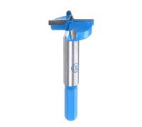 QUARKZMAN Forstner Drill Bits 1-3/16 Pouce / 30mm Tige Hexagonale 3/8 Pouce, Foret Forstner Carbure Outil De Perçage Du Bois Pour Travail Du Bois/Charnières De Meuble, Bleu